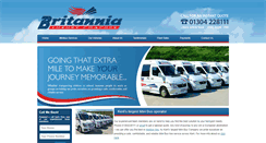 Desktop Screenshot of britannia-coaches.co.uk