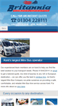 Mobile Screenshot of britannia-coaches.co.uk